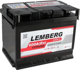 Акумулятор Lemberg 6 CT-60-L LB60-1