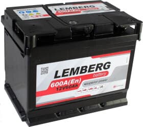 Аккумулятор Lemberg 6 CT-60-R LB60-0