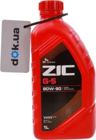 Трансмісійна олива ZIC G-5 GL-5 80W-90 синтетична