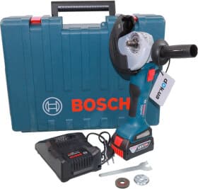 Болгарка аккумуляторная Bosch GWS 18V-8 Professional (1 аккумулятор + ЗУ + чехол) 125 мм