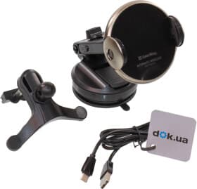 Держатель для телефона Color Way Smart Car Mount CW-CHAW039Q-BK