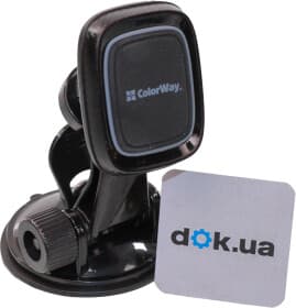 Держатель для телефона Color Way Magnetic Car Mount CW-CHM06-GR