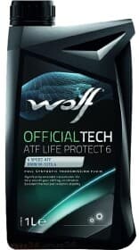 Трансмиссионное масло Wolf Officialtech ATF Life Protect 6 синтетическое