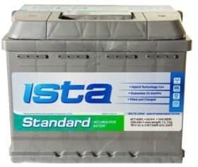 Аккумулятор Ista 6 CT-60-R Standard 5237213