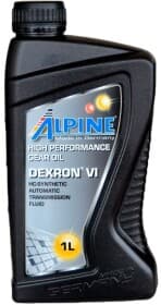 Трансмиссионное масло Alpine ATF Dexron VI синтетическое Трансмиссионное масло Alpine ATF Dexron VI синтетическое