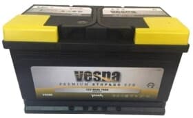 Аккумулятор Vesna 6 CT-80-R EFB 313080