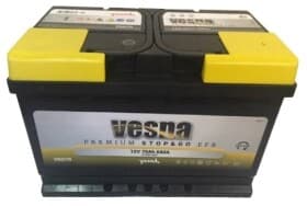 Аккумулятор Vesna 6 CT-70-R EFB 313070
