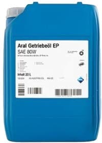 Трансмісійна олива Aral EP GL-4 80W синтетична Трансмісійна олива Aral EP GL-4 80W синтетична