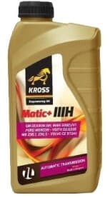 Трансмиссионное масло KROSS Matic+ IIIH синтетическое