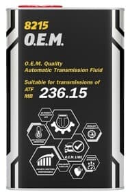 Трансмиссионное масло Mannol O.E.M. For Mercedes-Benz синтетическое