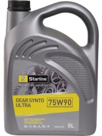 Трансмісійна олива Starline Gear Synto Ultra GL-3 / 4 / 5 MT-1 75W-90 синтетична