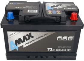 Аккумулятор 4Max 6 CT-72-R BAT72680R4MAX