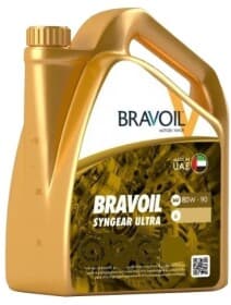 Трансмиссионное масло Bravoil Ultra GL-4 / 5 80W-90 синтетическое