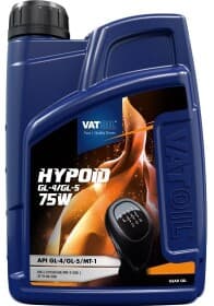 Трансмиссионное масло VatOil Hypoid GL-4 / 5 MT-1 75W синтетическое