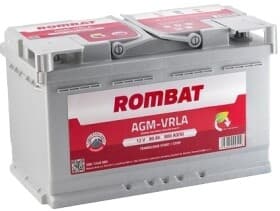 Аккумулятор Rombat 6 CT-80-R AGM-VRLA AGM80
