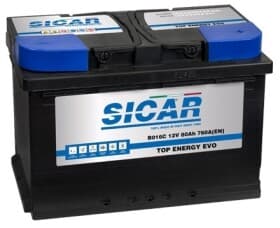 Аккумулятор Sicar 6 CT-80-R Top Energy Evo B016C