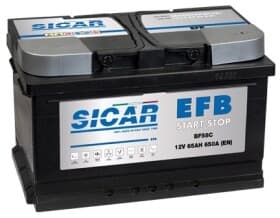 Аккумулятор Sicar 6 CT-65-R EFB Start Stop BF58C