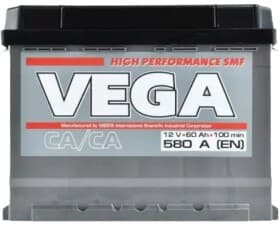 Акумулятор VEGA 6 CT-60-R Standard V60054013