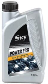Трансмиссионное масло SKY Power Pro GL-5 MT-1 75W-90 полусинтетическое Трансмиссионное масло SKY Power Pro GL-5 MT-1 75W-90 полусинтетическое