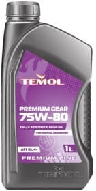 Трансмиссионное масло TEMOL Premium Gear GL-4 GL-4+ 75W-80 синтетическое