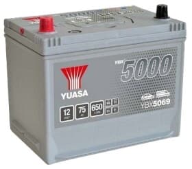 Аккумулятор Yuasa 6 CT-75-L YBX 5000 YBX5069