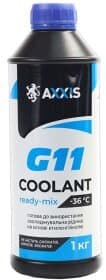 Готовый антифриз Axxis Coolant Ready-Mix G11 синий -36 °C