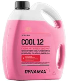 Готовый антифриз Dynamax Cool Ultra G12 красный -37 °C