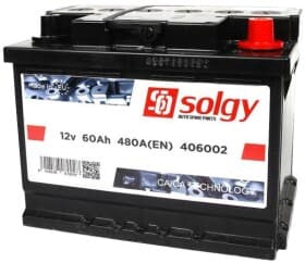Акумулятор Solgy 6 CT-60-R 406002