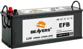Аккумулятор Beavers 6 CT-190-L EFB 6190LBEAVERSEFB