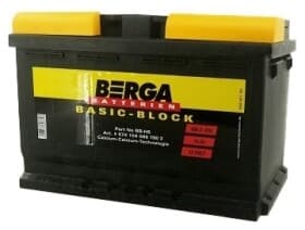 Аккумулятор Berga 6 CT-74-R Basic Block 574104068