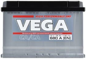 Акумулятор VEGA 6 CT-75-R Standard v75068013
