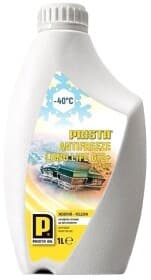 Готовый антифриз Prista Long Life G12+ желтый -40 °C