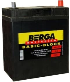 Аккумулятор Berga 6 CT-35-R Basic Block 535118030