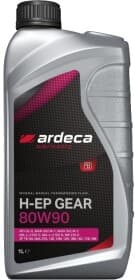 Трансмиссионное масло Ardeca H-EP Gear GL-5 80W-90 минеральное