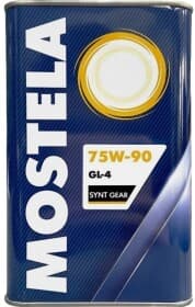 Трансмісійна олива Mostela Synt Gear GL-4 75W-90 напівсинтетична