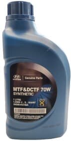 Трансмісійна олива Hyundai / Kia MTF & DCTF GL-4 70W синтетична