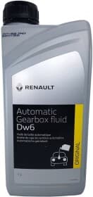 Трансмиссионное масло Renault / Dacia Automatic Gearbox Oil DW6 синтетическое