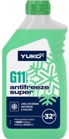 Готовий антифриз Yuko Super G11 зелений -32 °C