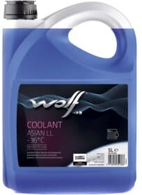Готовый антифриз Wolf Coolant Asian LL синий -36 °C