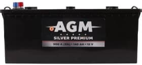 Аккумулятор AGM 6 CT-140-L Silver Premium AKBGU11662