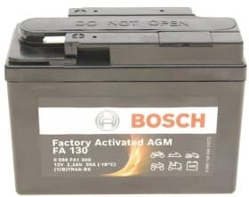 Аккумулятор Bosch 6 CT-2,3-R Factory Activated AGM 0986FA1300