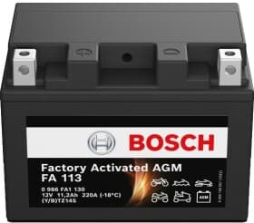 Акумулятор Bosch 6 CT-11,2-L Factory Activated AGM 0986FA1130