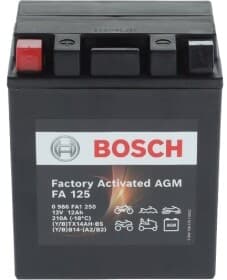 Аккумулятор Bosch 6 CT-12-L Factory Activated AGM 0986FA1250
