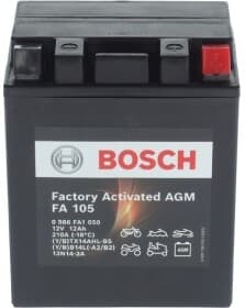 Аккумулятор Bosch 6 CT-12-R Factory Activated AGM 0986FA1050