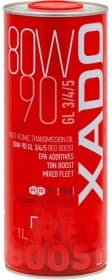 Трансмісійна олива Xado Atomic Oil RED BOOST GL-3 / 4 / 5 MT-1 80W-90 синтетична