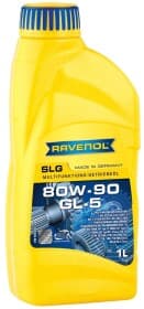 Трансмиссионное масло Ravenol SLG GL-3 GL-4 GL-5 MT-1 80W-90 минеральное