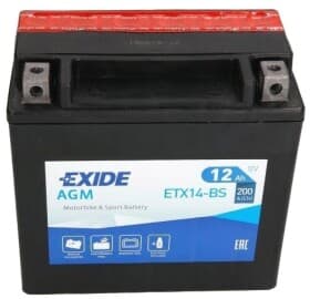 Акумулятор Exide 6 CT-12-L AGM YTX14-BS