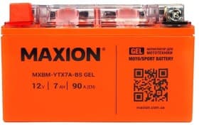 Акумулятор Maxion 6 CT-7-L MXBM-YTX7A-BSGEL