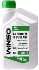 Готовий антифриз Winso Anti-Freeze G11 зелений -35 °C