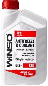 Готовый антифриз Winso G12+ красный -35 °C
